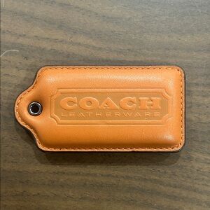 Coach Pillow Hangtag